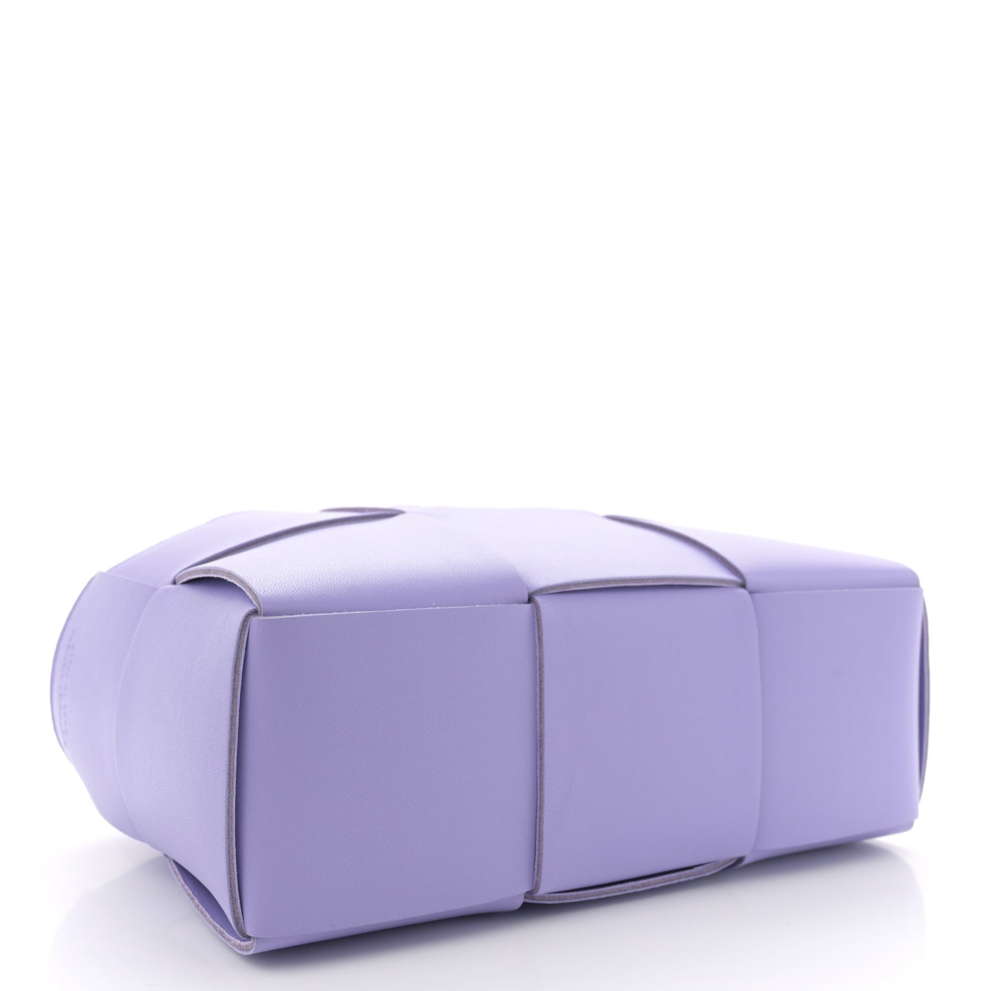 Nappa Maxi Intreccio Mini Arco Tote Wisteria