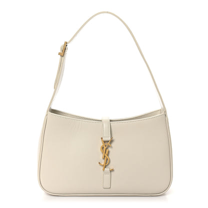 Saint Laurent Smooth Calfskin Le 5 A 7 Hobo Crema Soft 1 of 11