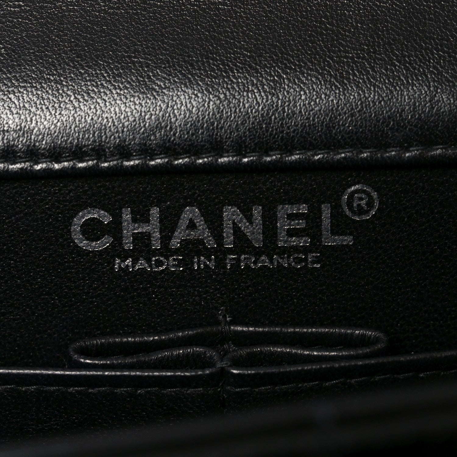 Chanel Patent Chocolate Bar Chain Clutch Black 6 of 10