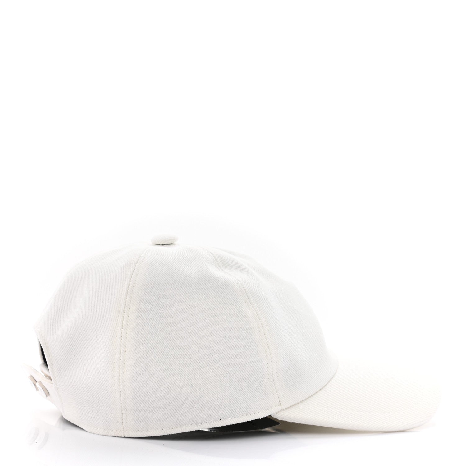 Chanel Cotton Sequin CC Cap Hat Ivory 6 of 8
