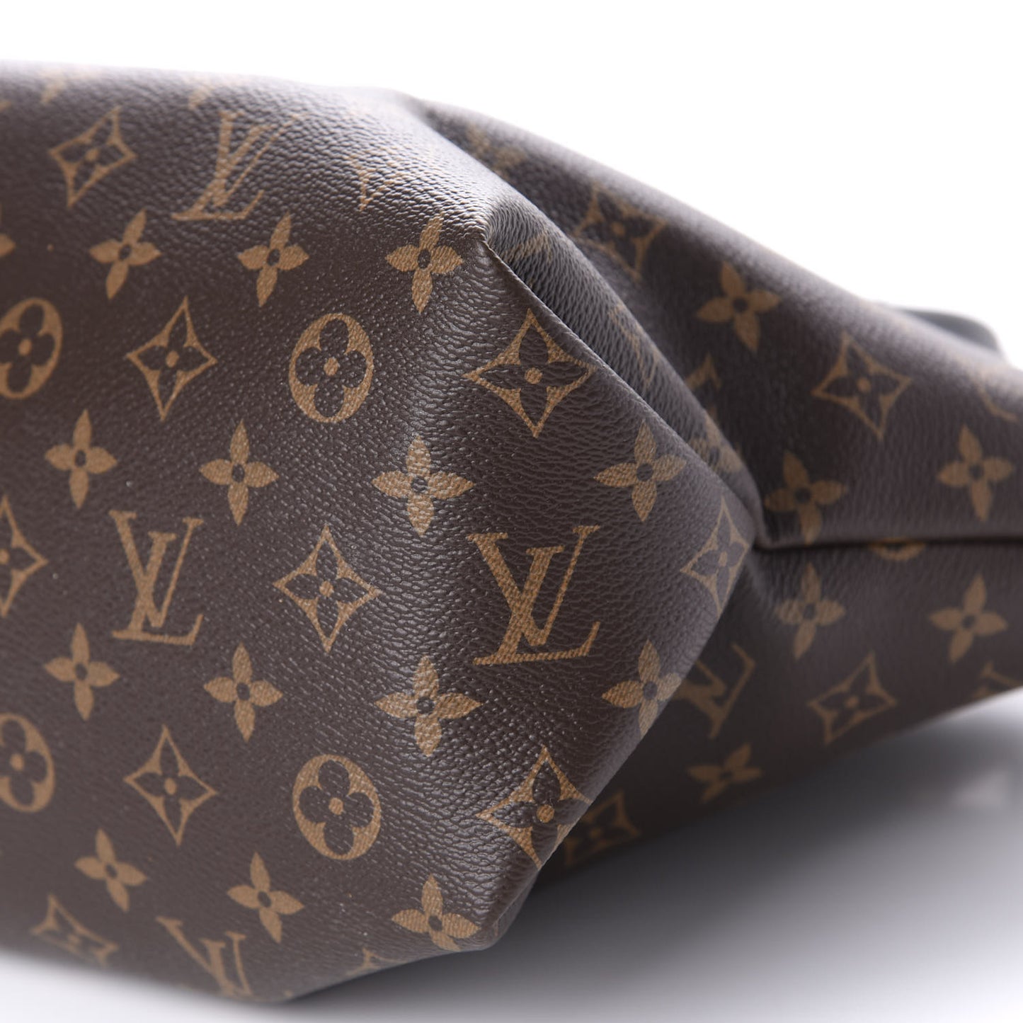 Monogram Flower Zipped Tote MM Black