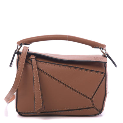 Loewe Calfskin Mini Puzzle Bag Tan 1 of 9