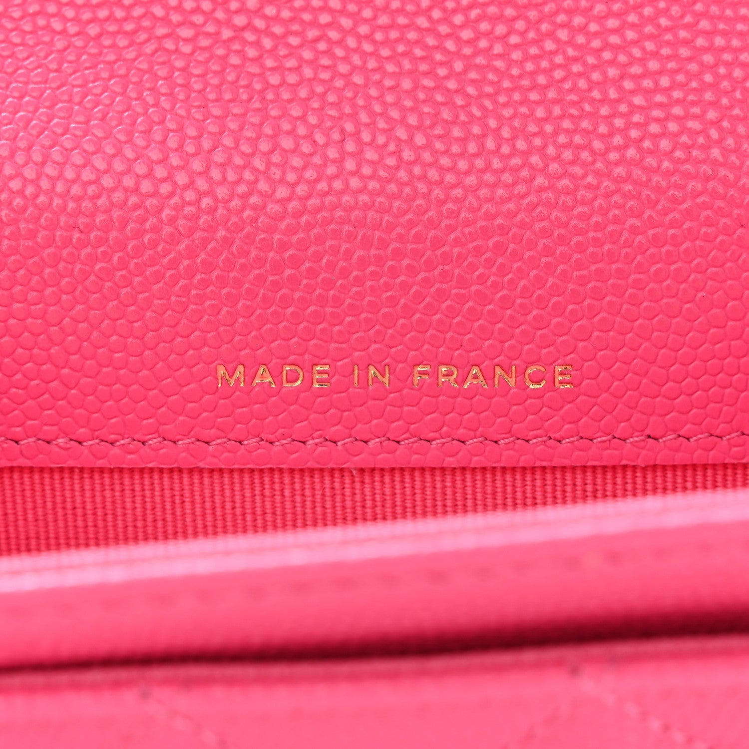 Chanel Caviar Quilted Flap Card Holder Wallet Pink 7 of 11