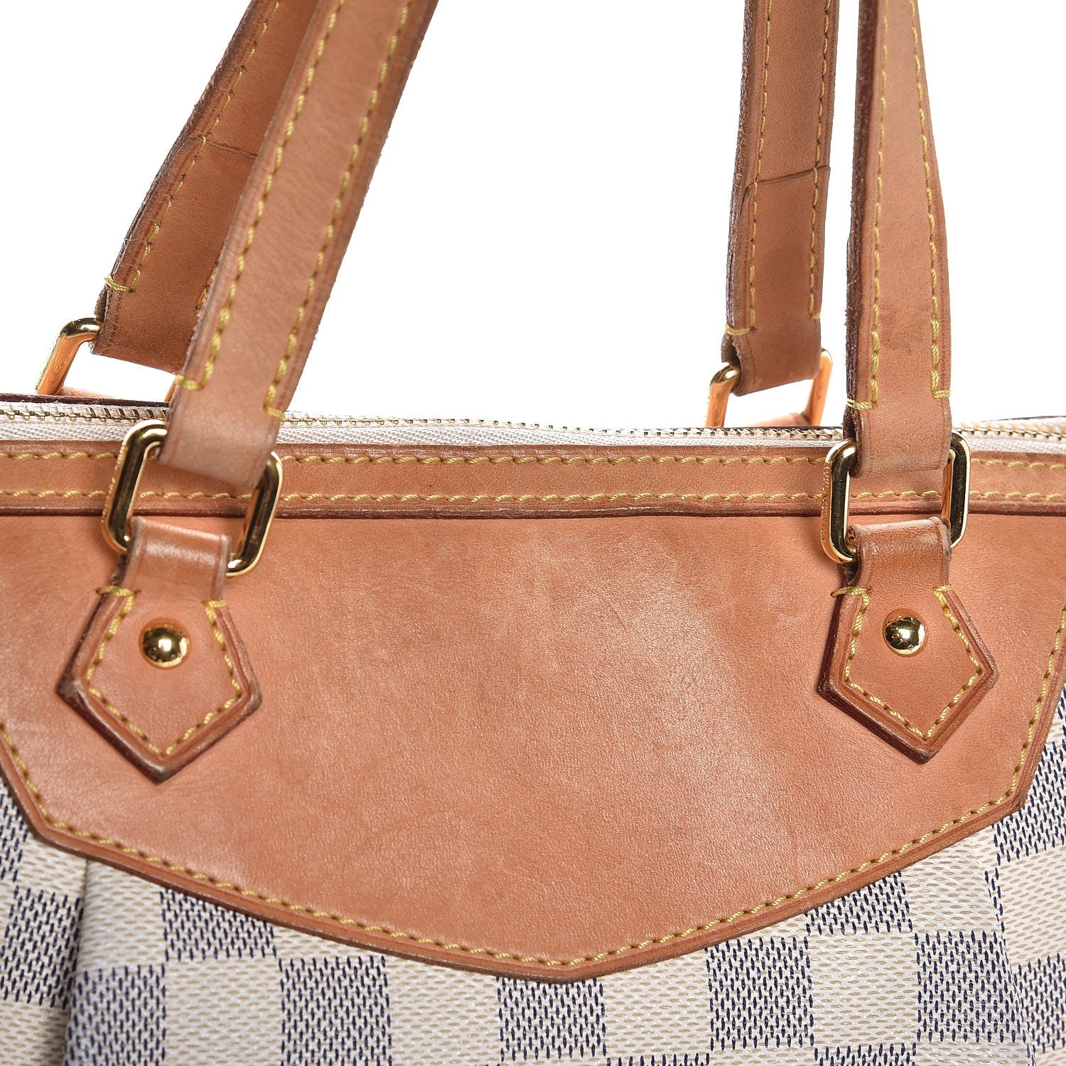 Louis Vuitton Damier Azur Siracusa GM 18 of 21