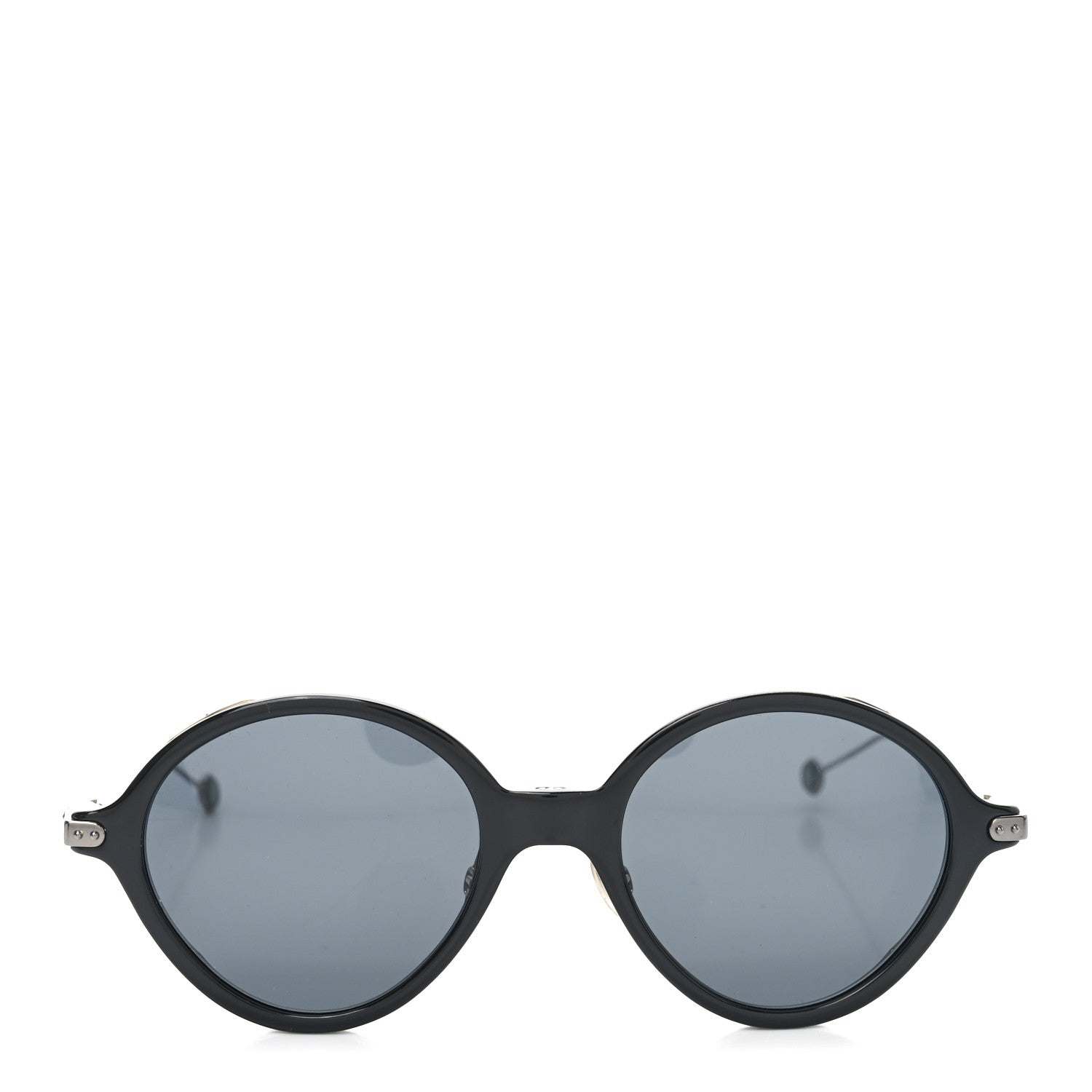 Christian Dior Acetate Umbrage Round Sunglasses Tortoise Black 2 of 7