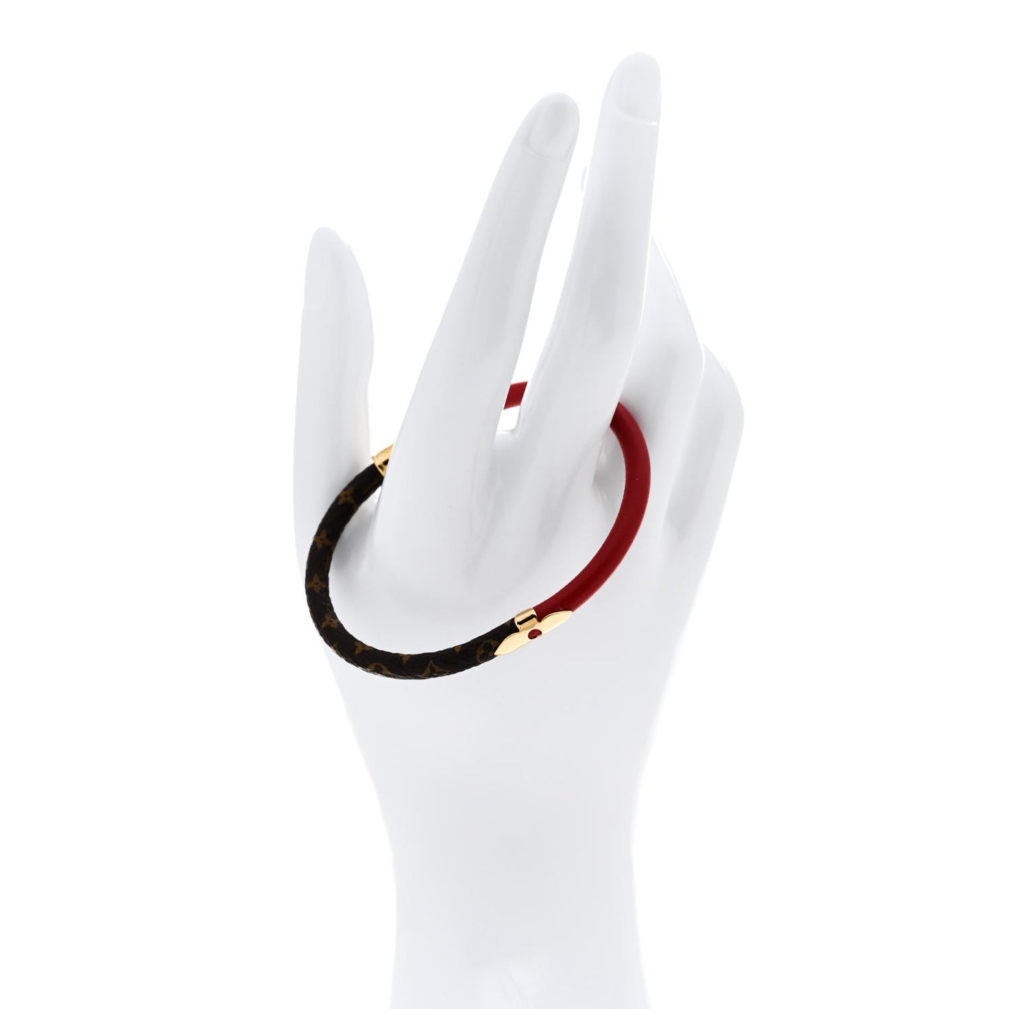 Monogram Daily Confidential Bracelet 19 Red