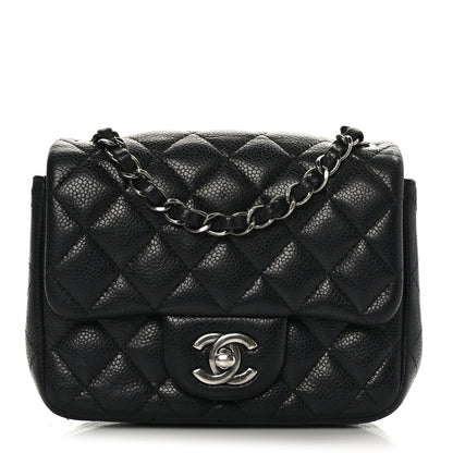 Chanel Caviar Quilted Mini Square Flap Black 1 of 10