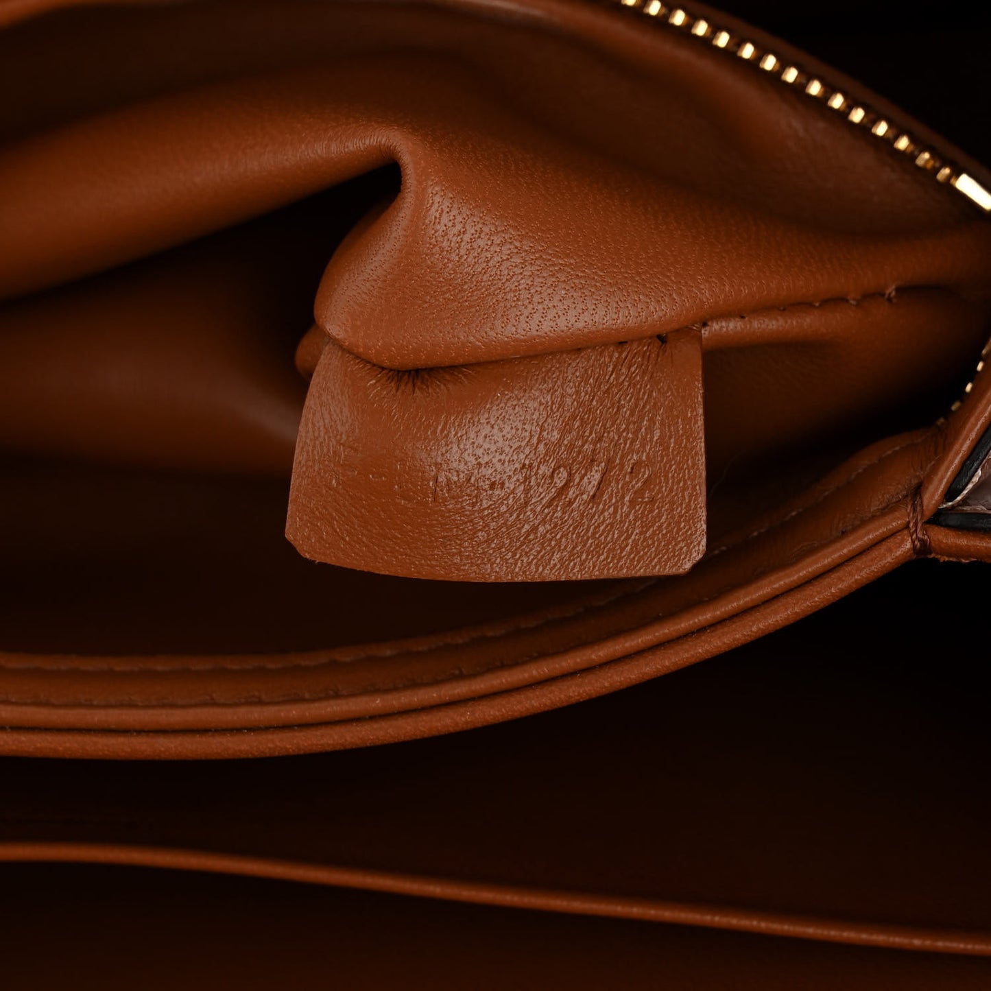 Triomphe Canvas Calfskin Medium Triomphe Bag Tan