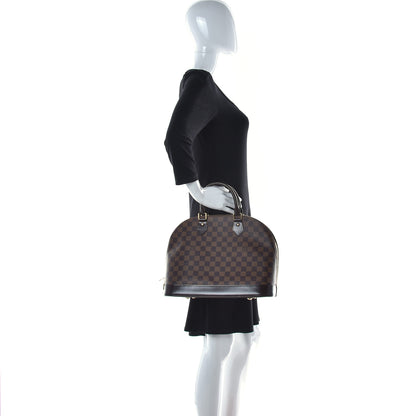 Louis Vuitton Damier Ebene Alma MM 3 of 11