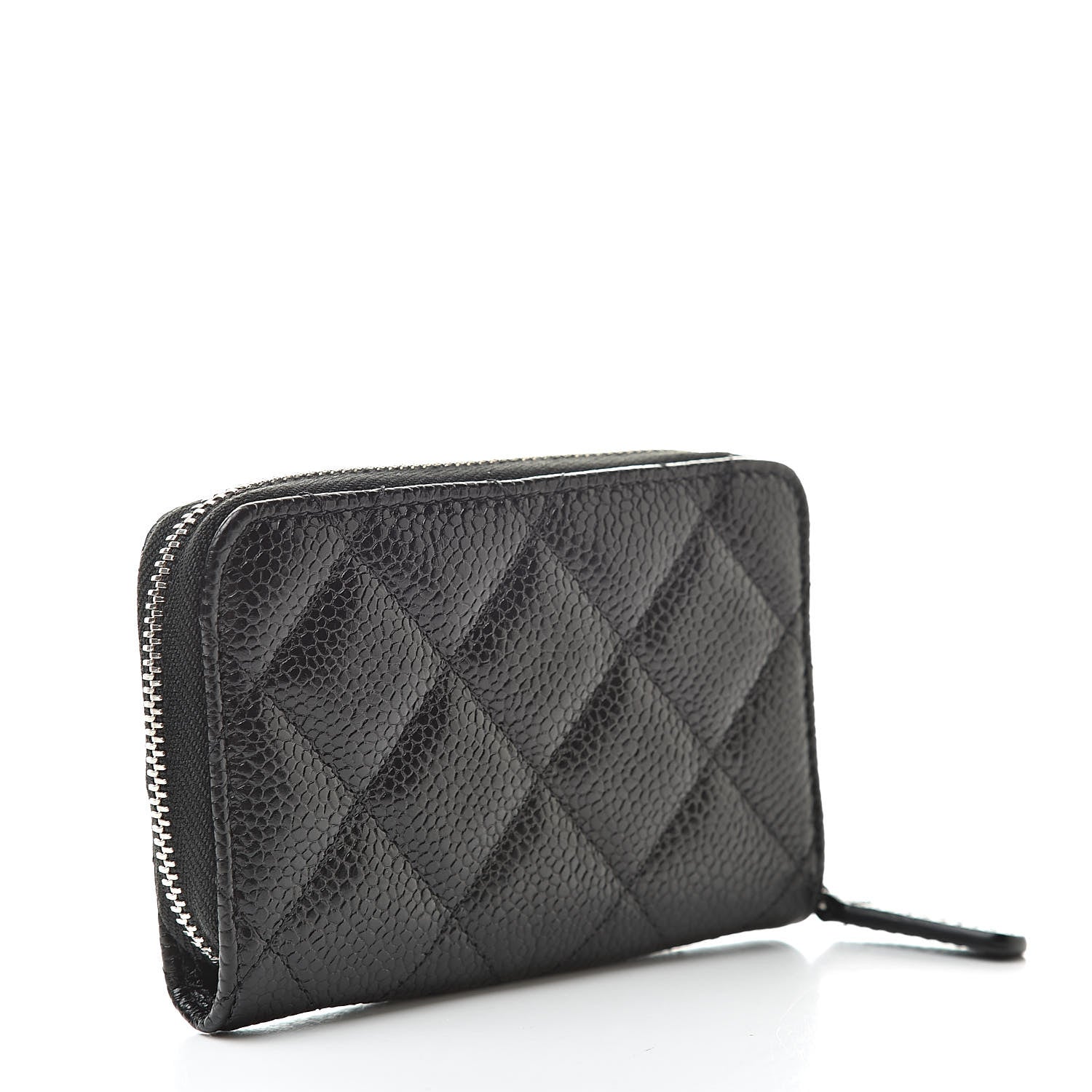 Chanel Caviar Quilted Incognito Zip Coin Purse Black 3 of 8