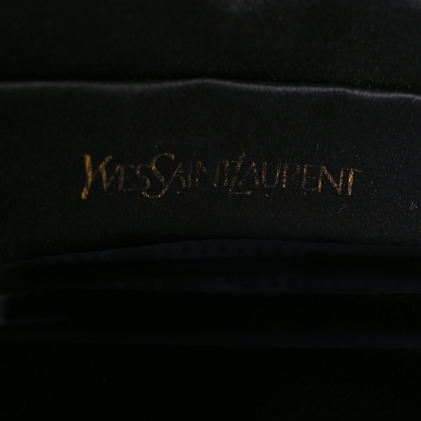 Textured Patent Monogram Large Belle De Jour Clutch Black