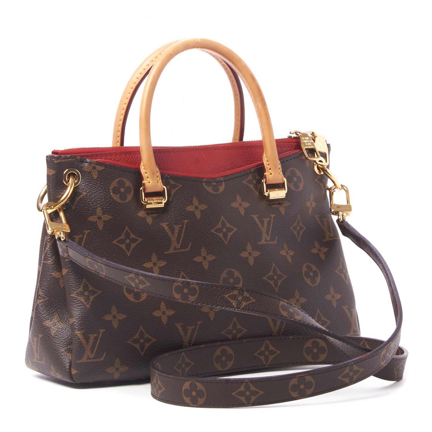 Monogram Pallas BB Cherry