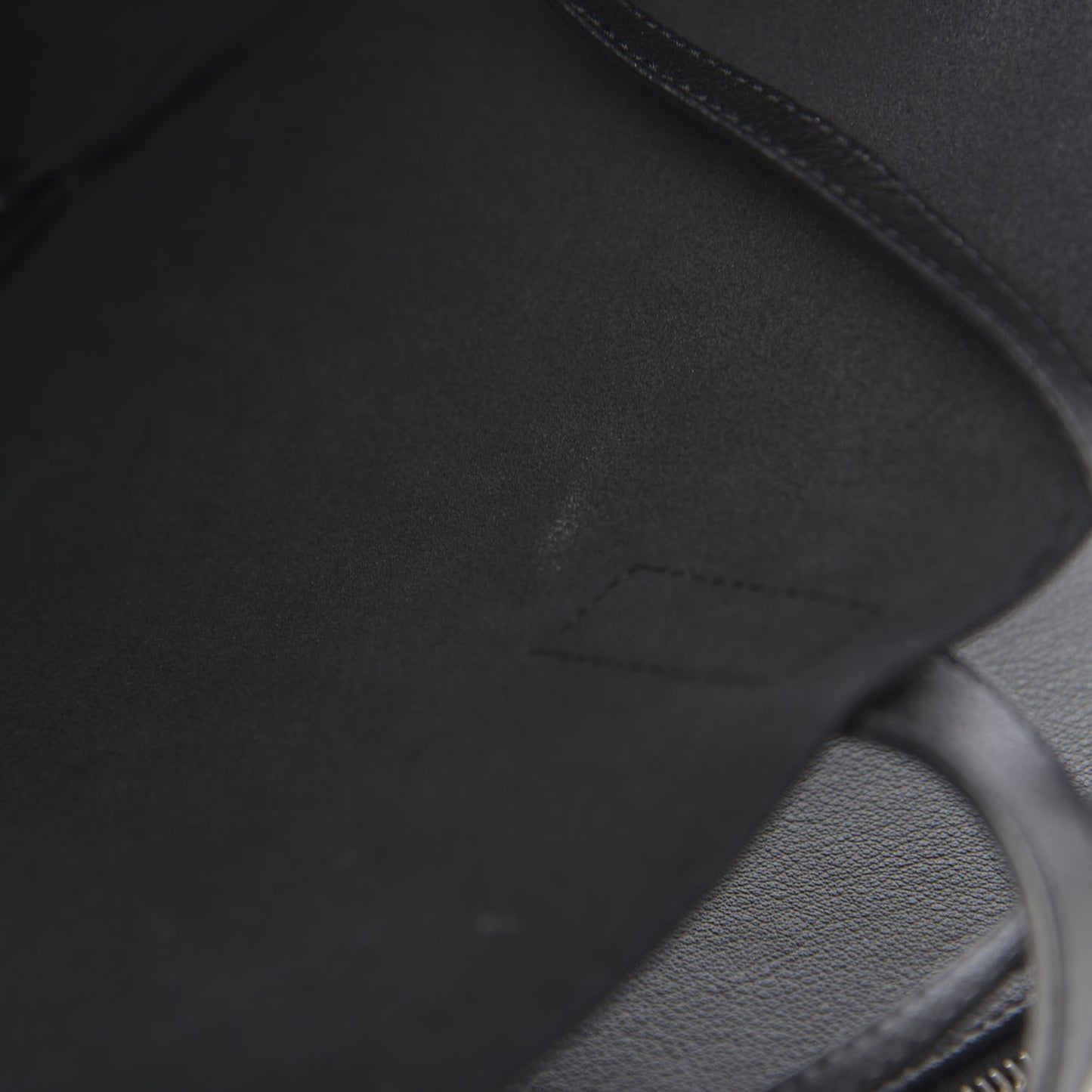 Calfskin Universite Shopping Tote Black