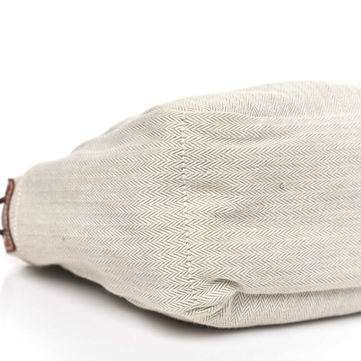 Hermes Canvas Barenia Fourbi 25 MM Pouch Naturel Fauve 8 of 9
