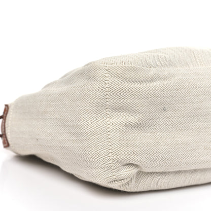 Hermes Canvas Barenia Fourbi 25 MM Pouch Naturel Fauve 8 of 9