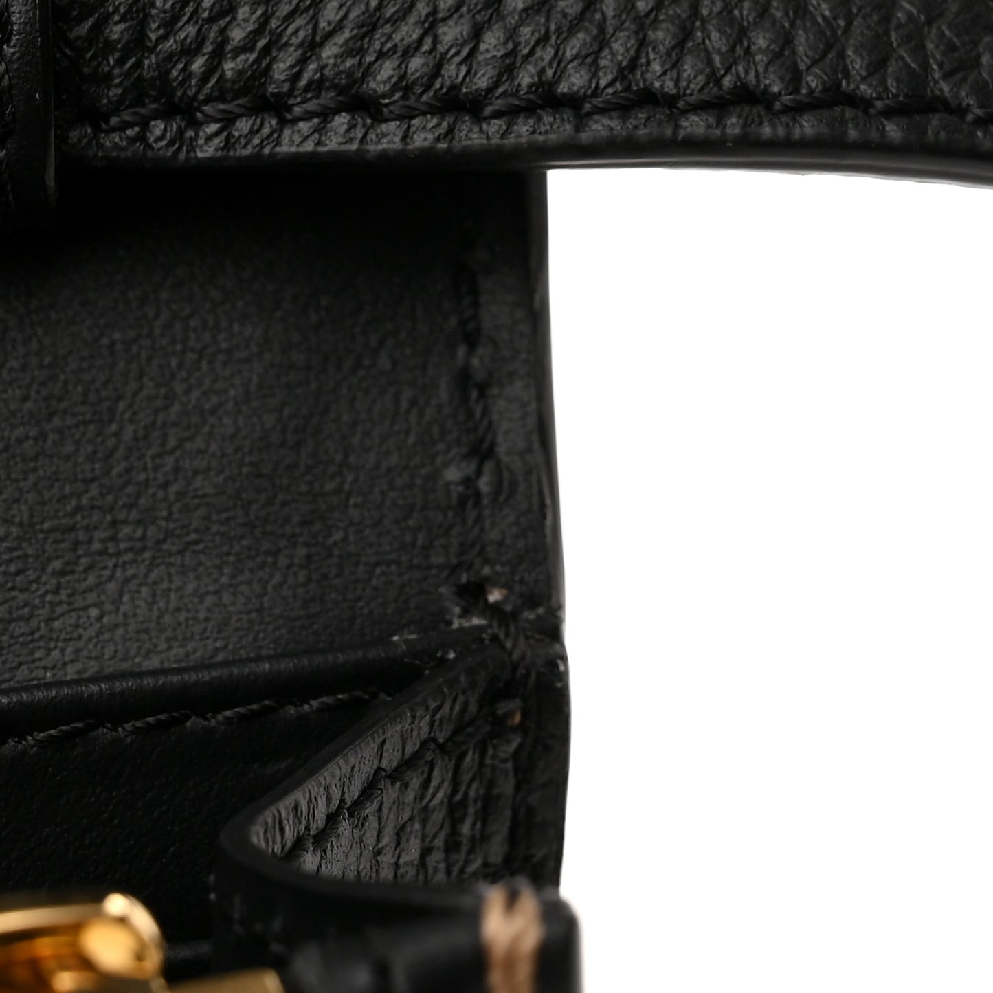 Grained Calfskin House Check Tartan Mix Hampshire Wallet On Chain Black