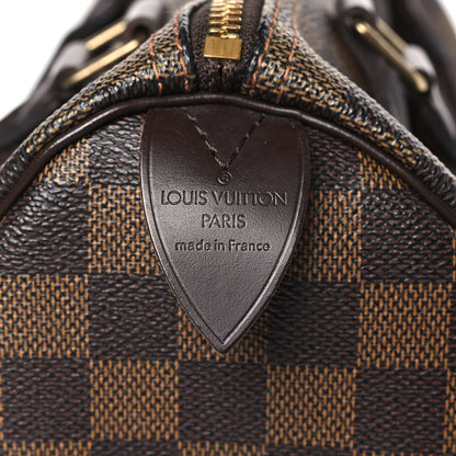 Louis Vuitton Damier Ebene Speedy 25 6 of 8