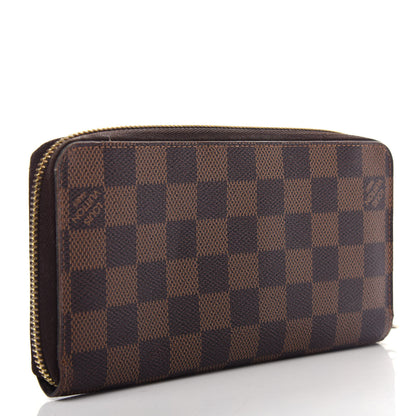 Louis Vuitton Damier Ebene Zippy Wallet 3 of 12