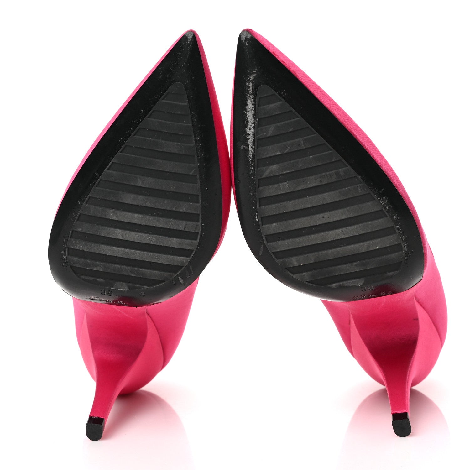Louis Vuitton Satin Archlight Pumps 38 Rose Pop Pink 5 of 8