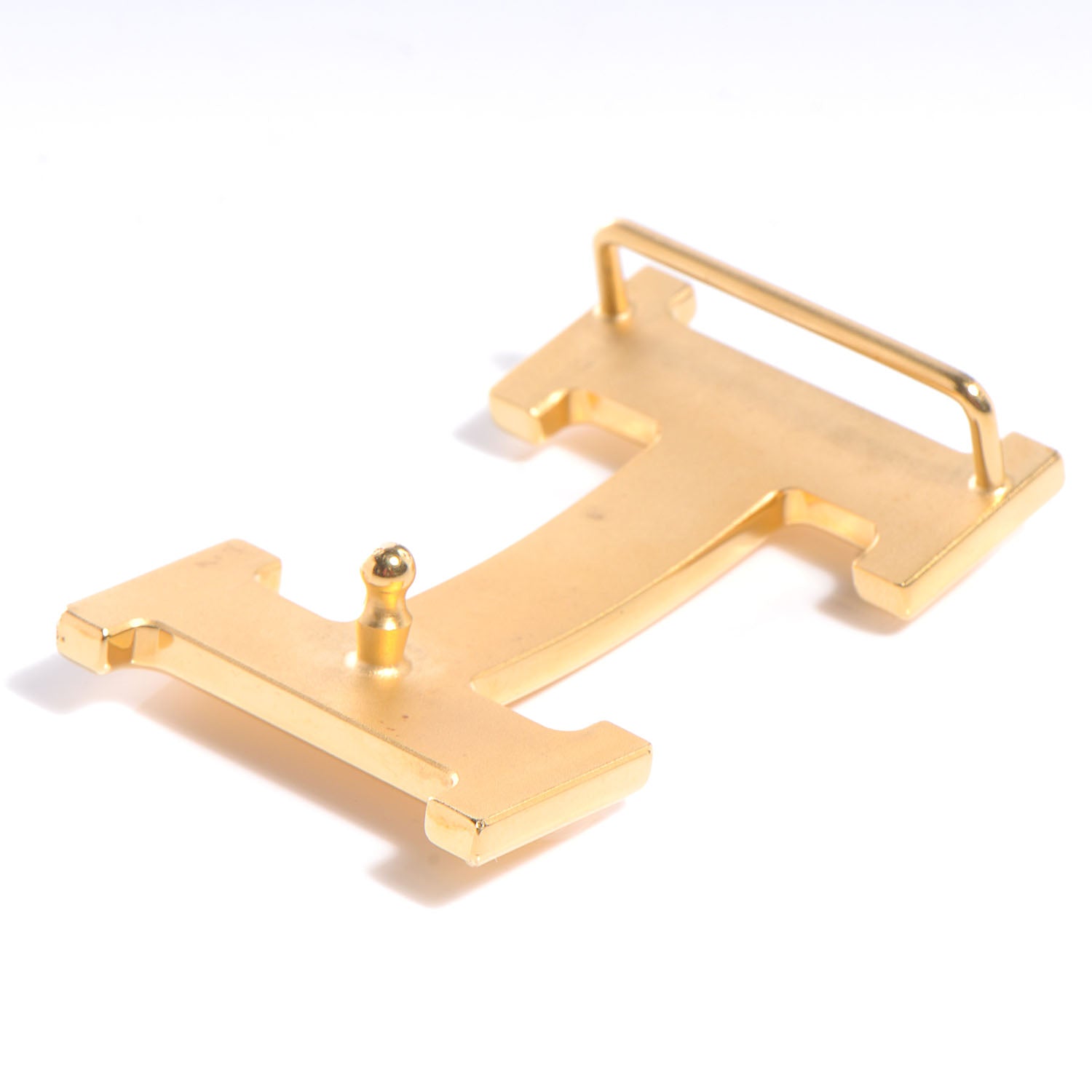 Hermes 32mm H Belt Buckle Gold 3 of 4