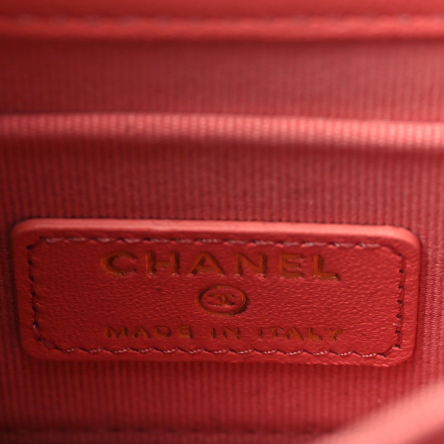 Chanel Lambskin Quilted Top Handle Flap Clutch With Chain Pink 6 of 9