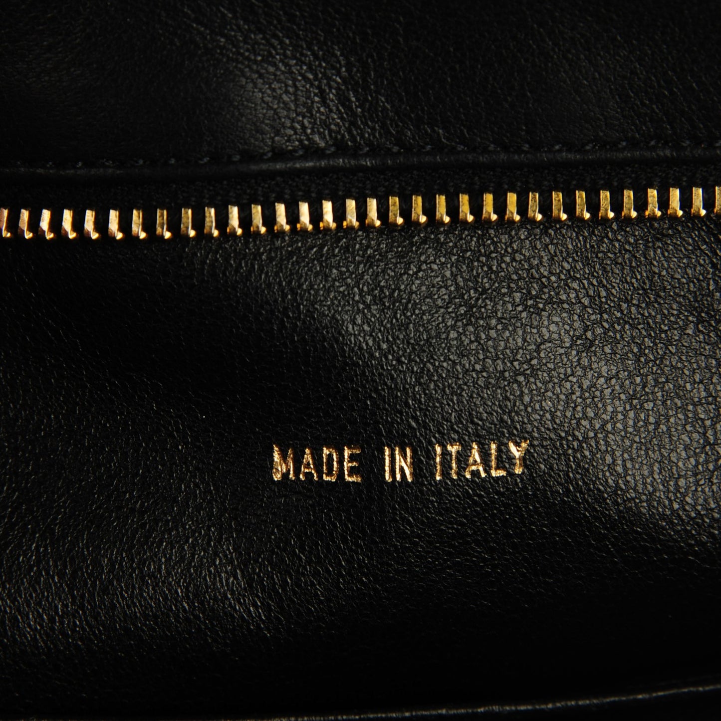 Lambskin Stitched Tassel Crossbody Black