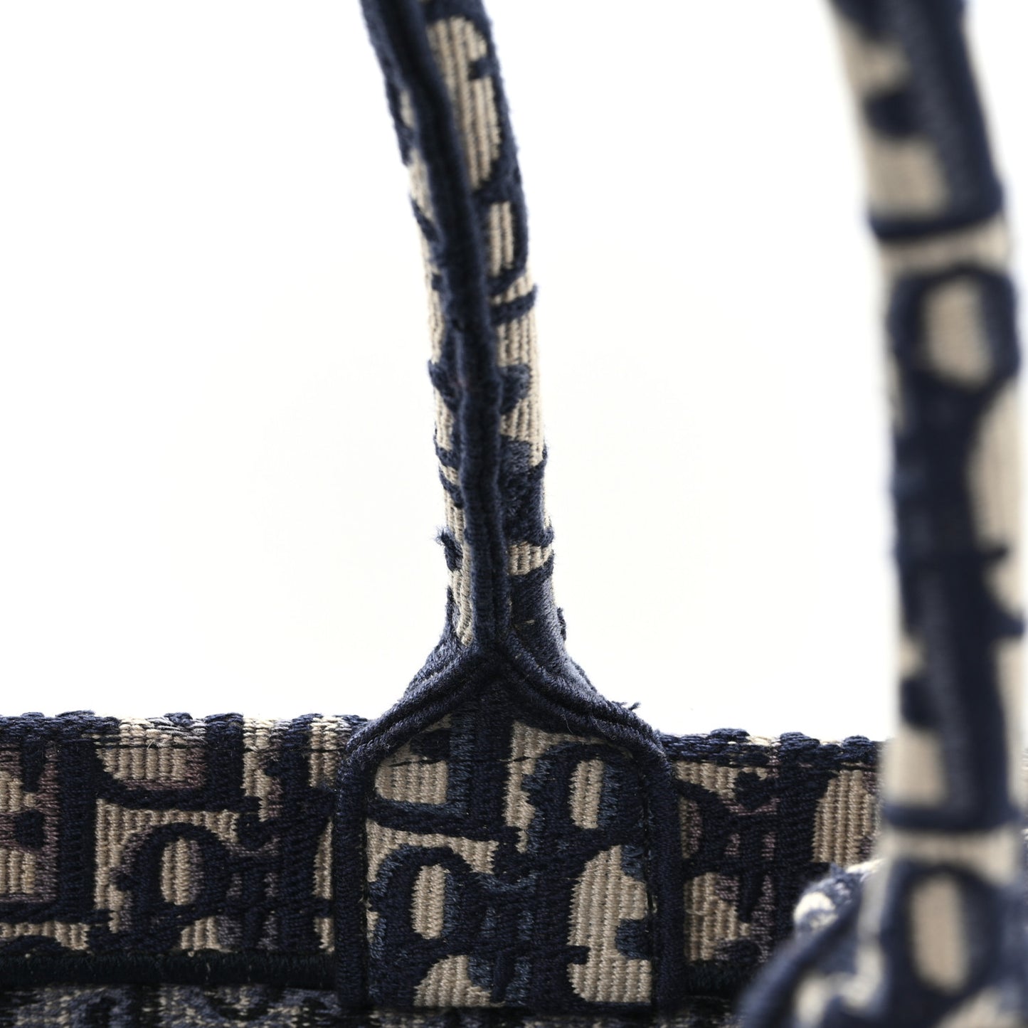 Oblique Medium Book Tote Blue Multicolor