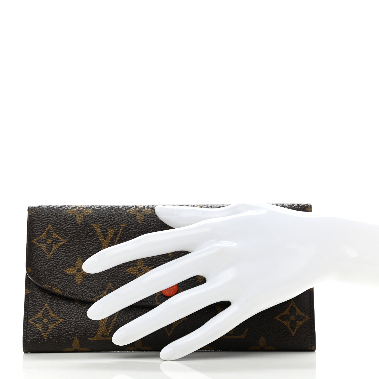Louis Vuitton Monogram Emilie Wallet Piment 2 of 7