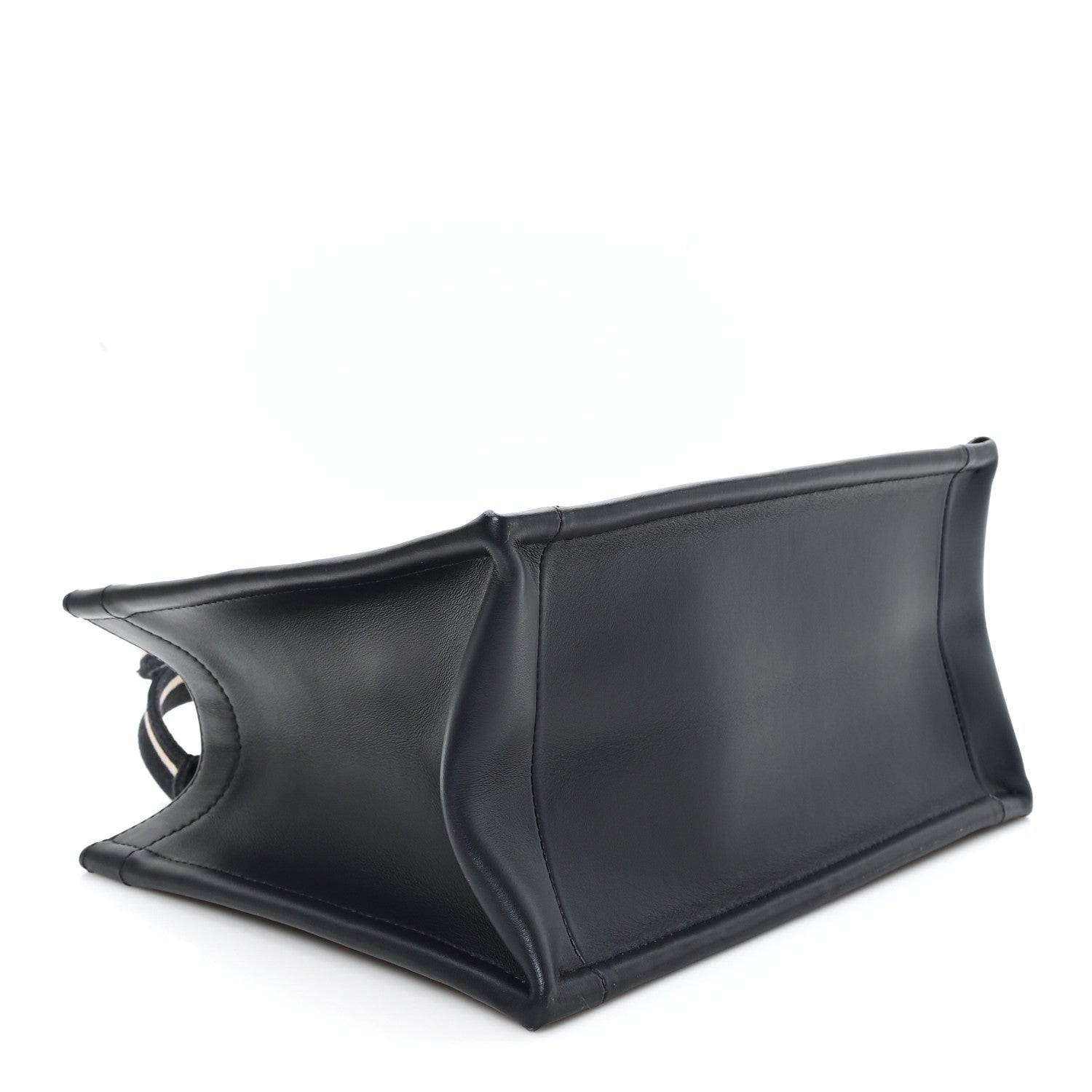 Christian Dior Oblique Calfskin Small Book Tote With Strap Blue Multicolor 4 of 11