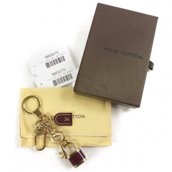 PTE Cles Cadenas Key Holder Violet