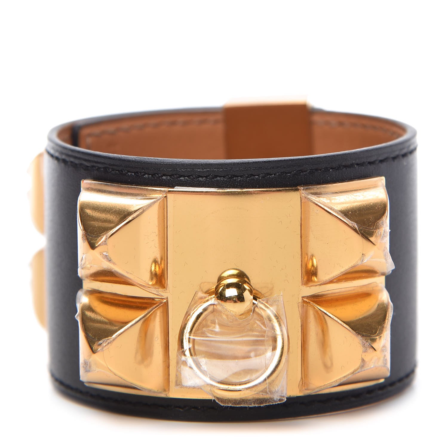 Hermes Chamonix Collier De Chien CDC Bracelet S Black 1 of 8