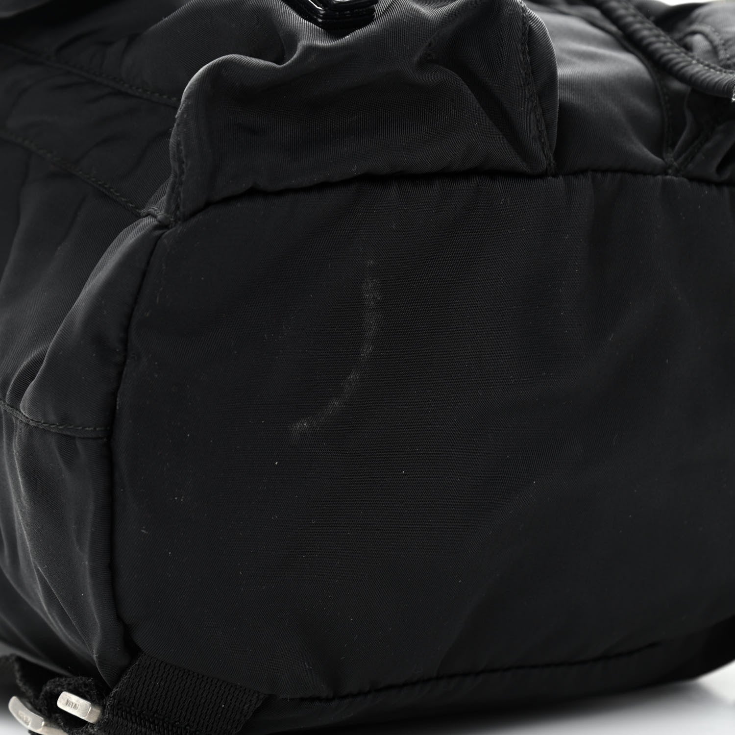 Prada Nylon Vela Medium Backpack Black 11 of 12