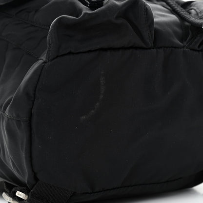 Prada Nylon Vela Medium Backpack Black 11 of 12