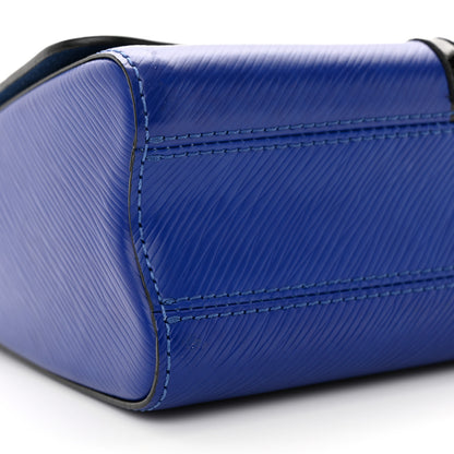 Louis Vuitton Epi Flamingo Twist Shoulder Bag MM Blue 8 of 12