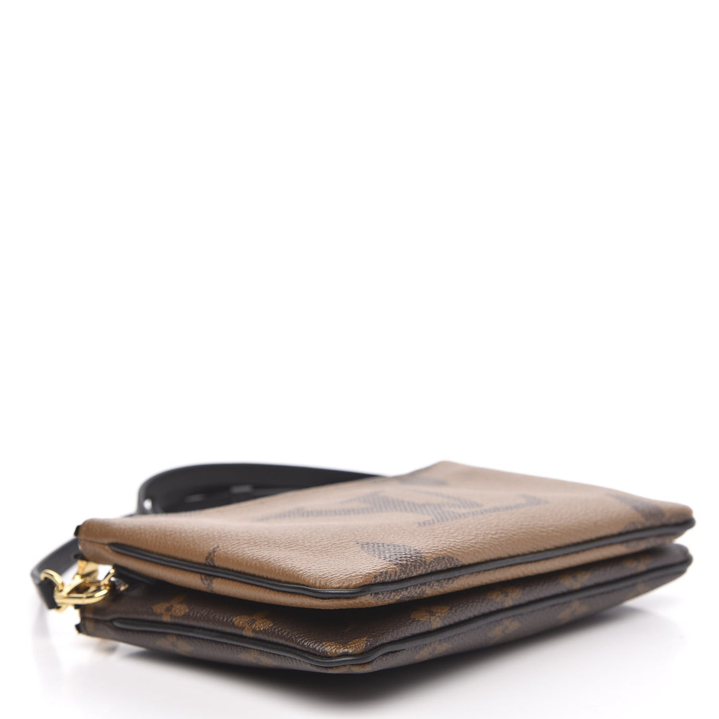 Reverse Monogram Giant Double Zip Pochette