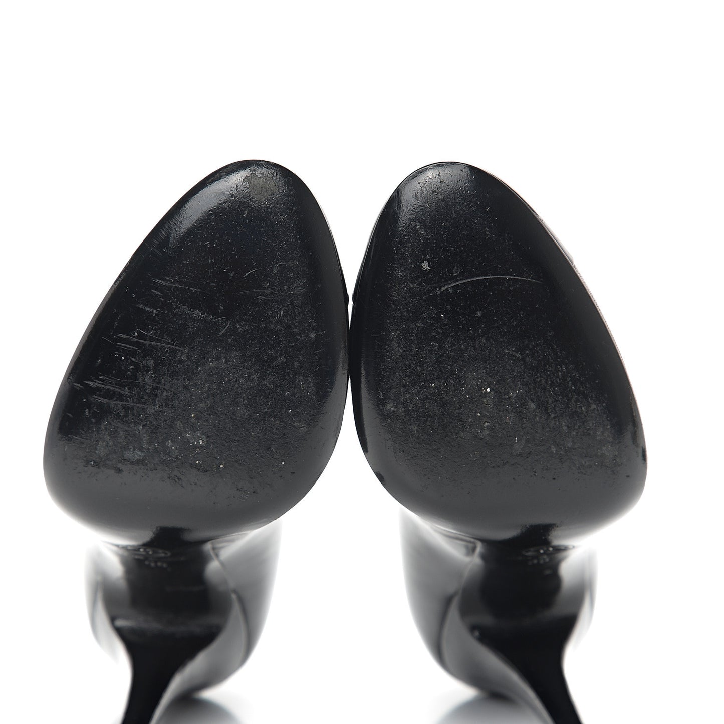 Patent Lambskin Mary Jane Pump 36 Black
