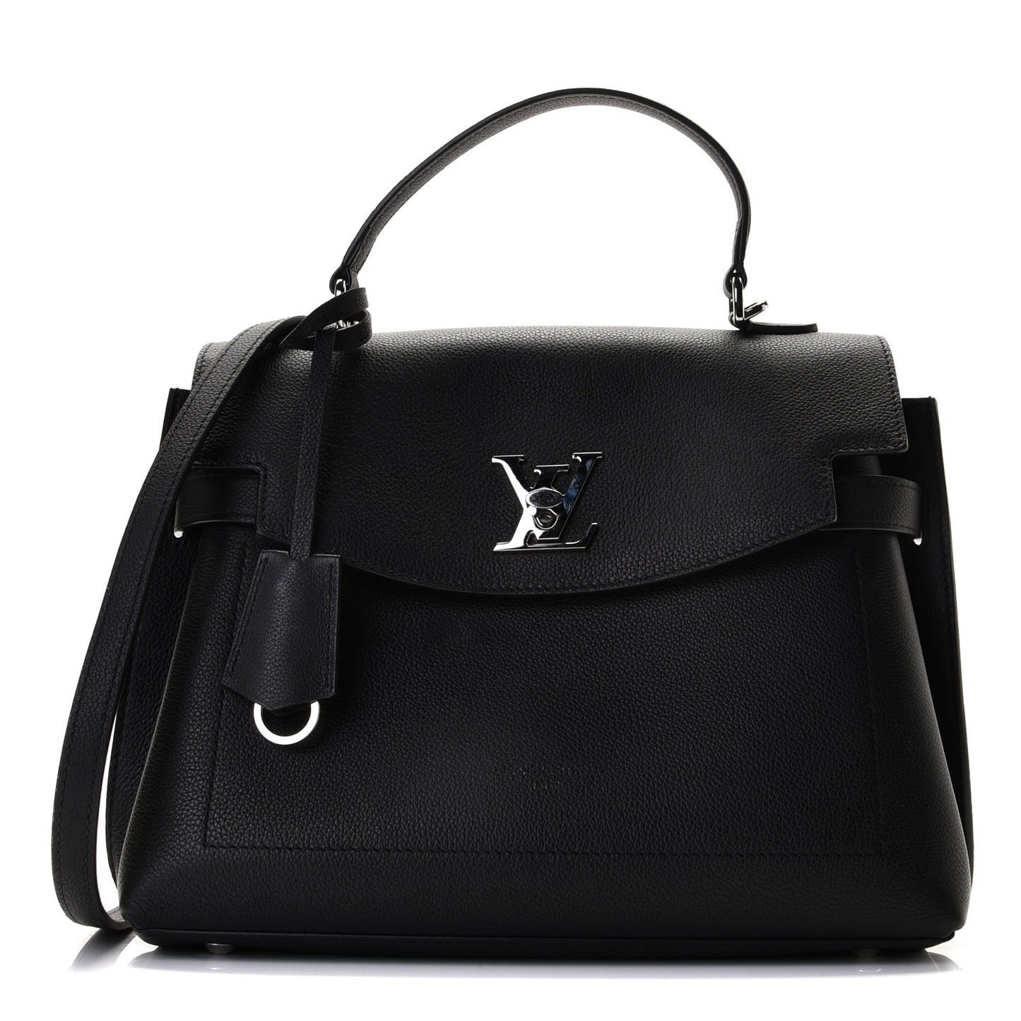 Soft Calfskin Lockme Ever Black