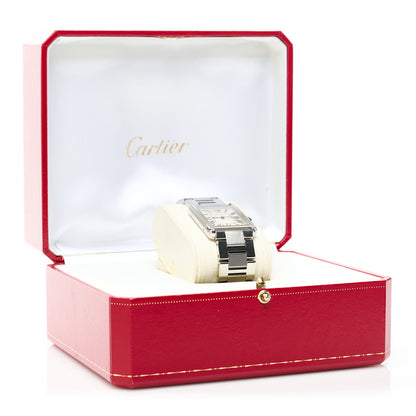 Cartier Stainless Steel 27mm Tank Solo Quartz Watch 5 of 5