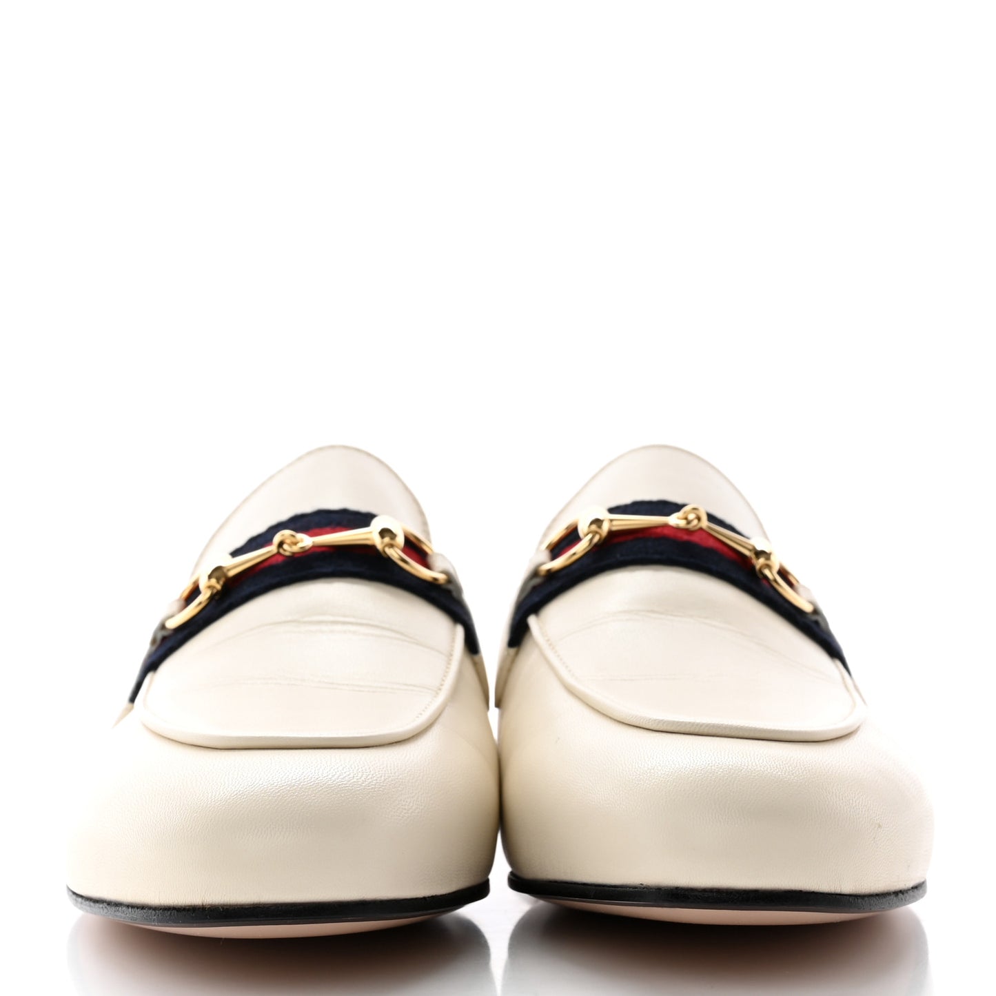 Malaga Kid Web Womens Princetown Slippers 38.5 Mystic White
