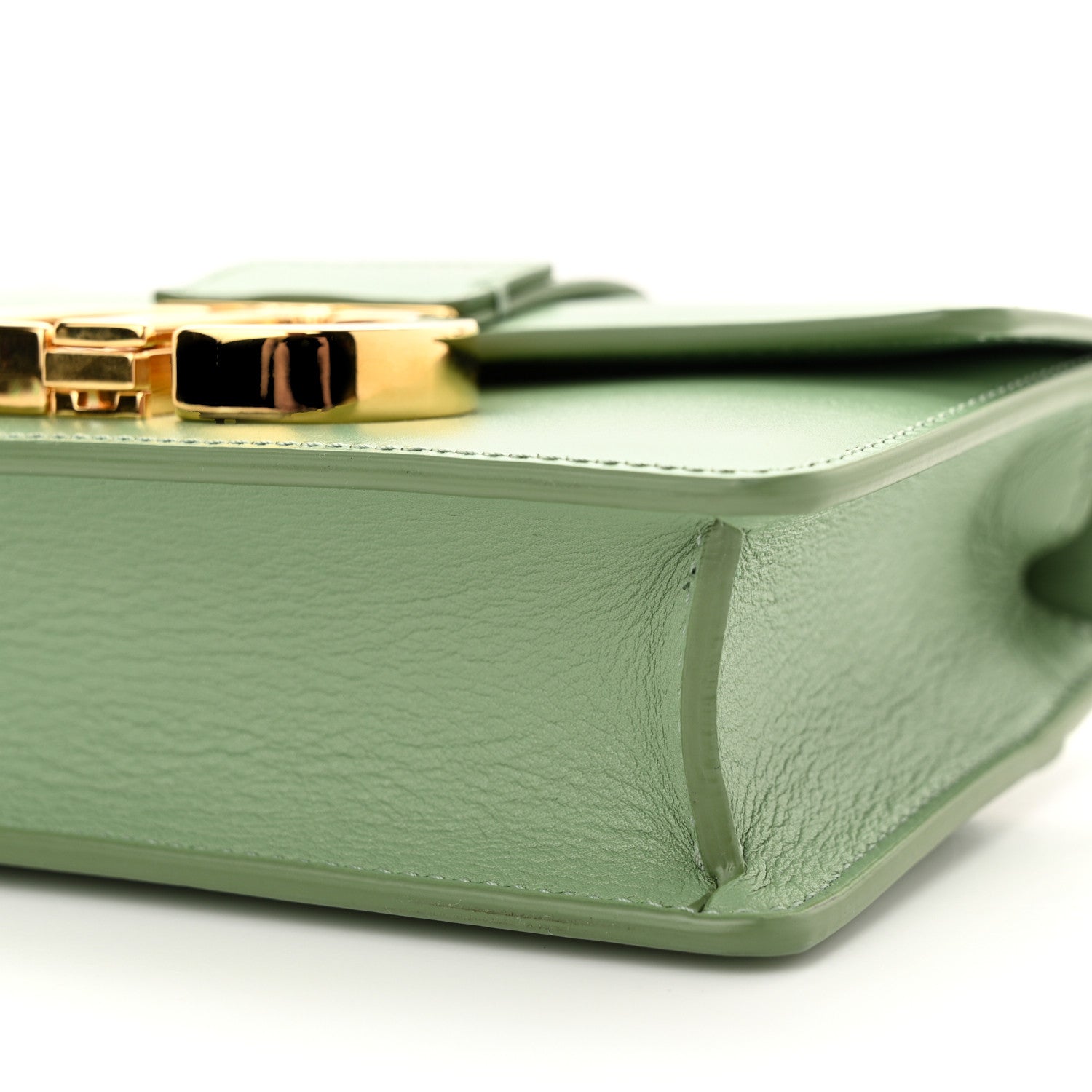 Christian Dior Smooth Calfskin Micro 30 Montaigne Flap Bag Mint Green 9 of 12
