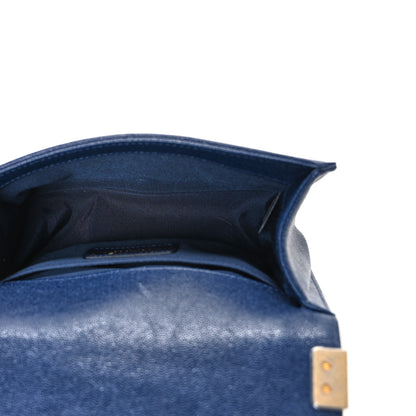 Chanel Caviar Quilted Small Boy Flap Dark Blue 5 of 10