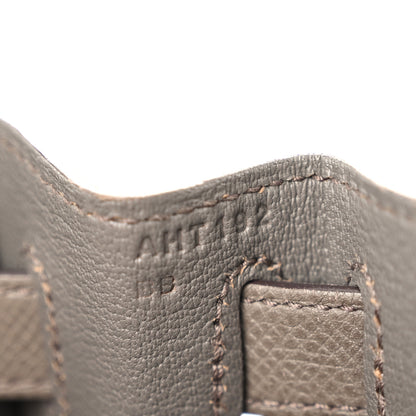 Hermes Epsom Kelly Sellier 28 Etain 7 of 12