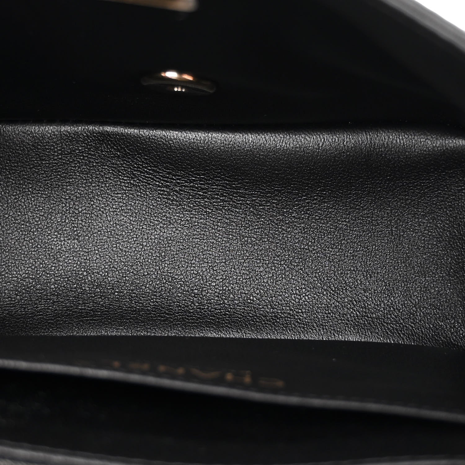 Chanel Lambskin Quilted Mini Square Flap Black 5 of 11