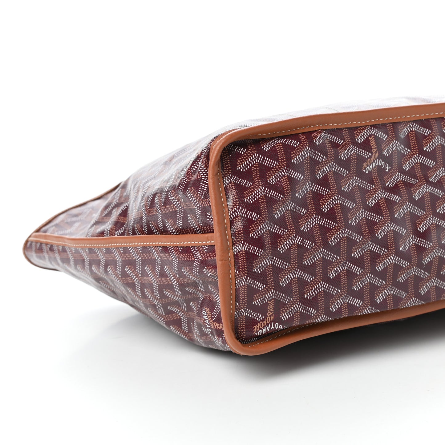 Goyardine Reversible Anjou PM Burgundy
