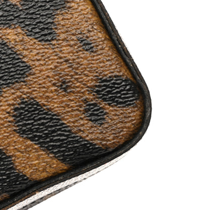 Louis Vuitton Monogram Animal Print Pochette Felicie Chain Wallet 16 of 19