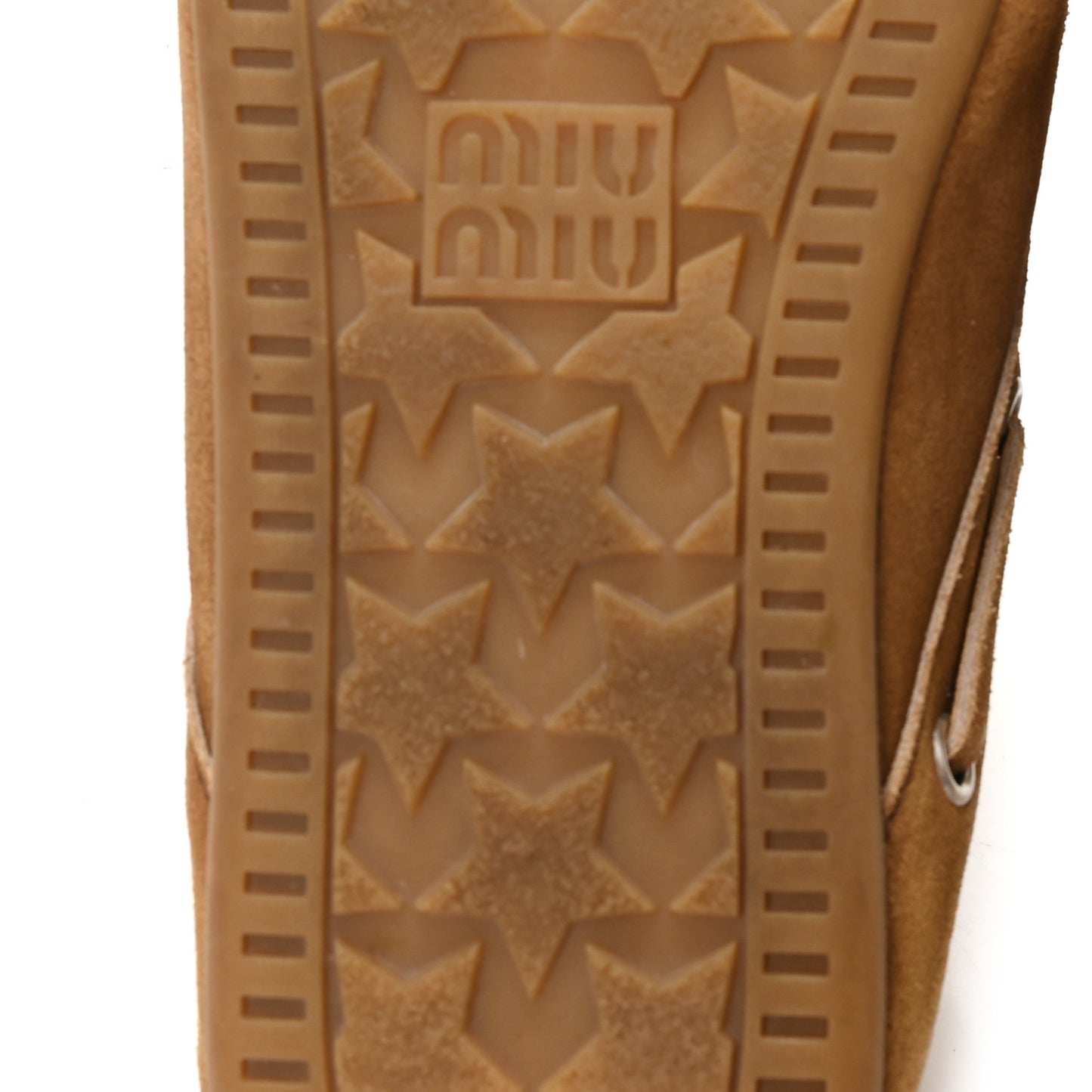 Faded Suede Deck Mules 38 Cinnamon