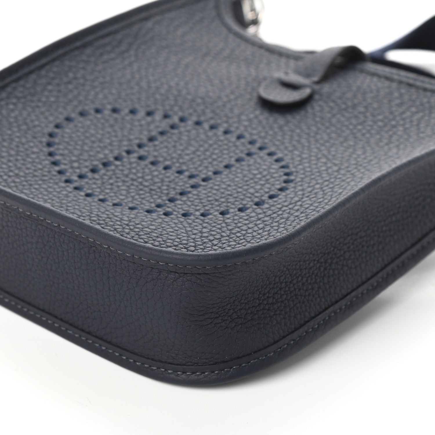 Hermes Taurillon Clemence Evelyne TPM Bleu Nuit 8 of 8