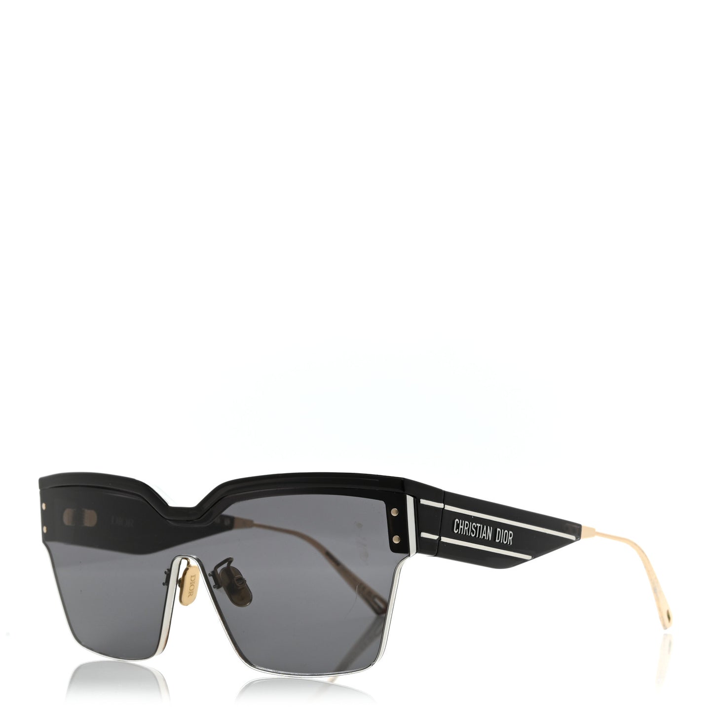 Acetate Diorclub M4U Mask Sunglasses Black