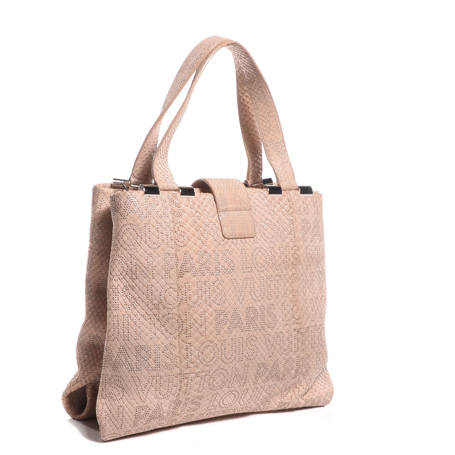 Louis Vuitton Python Perfore Delphes Sable 3 of 7