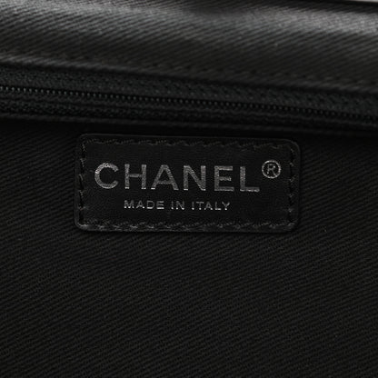 Chanel Lambskin Quilted Ritz Flap Bag Black 7 of 12